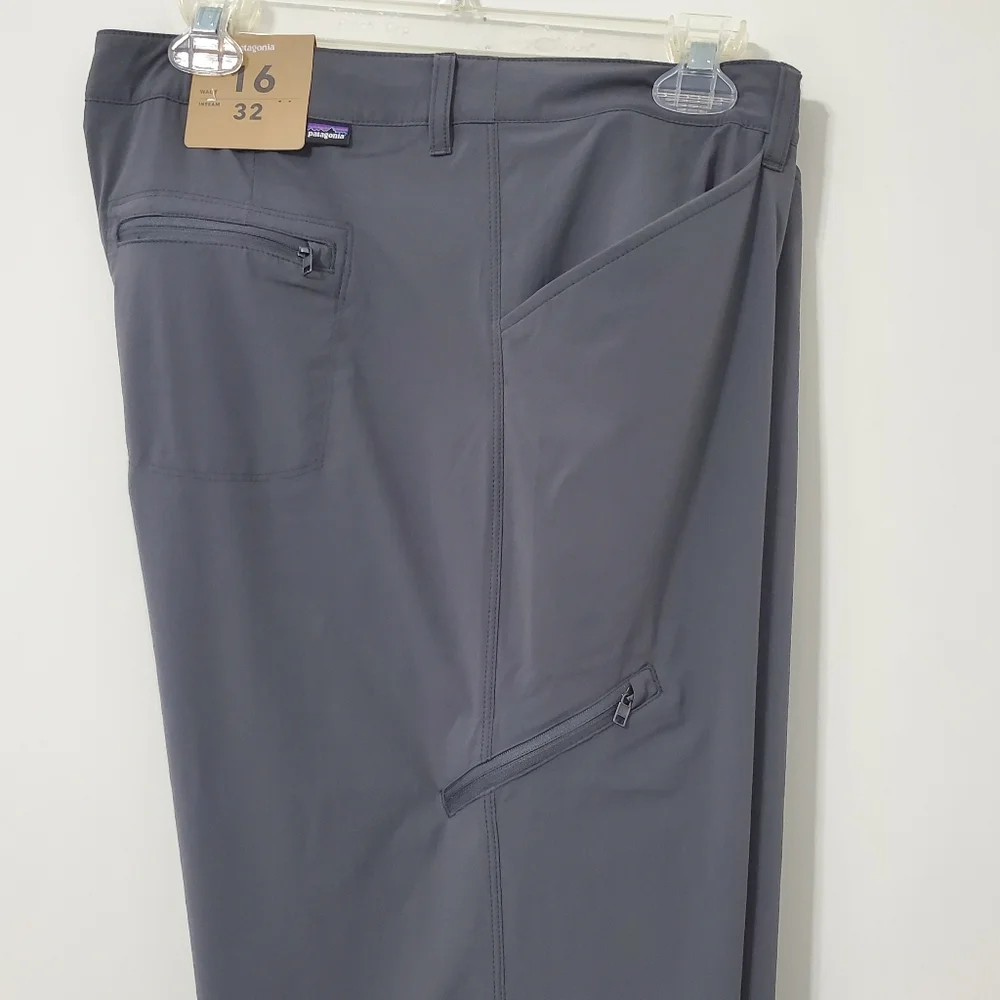 Patagonia Womens Quandary Pants Forge Gray Size 16 NEW - Picture 4 of 10